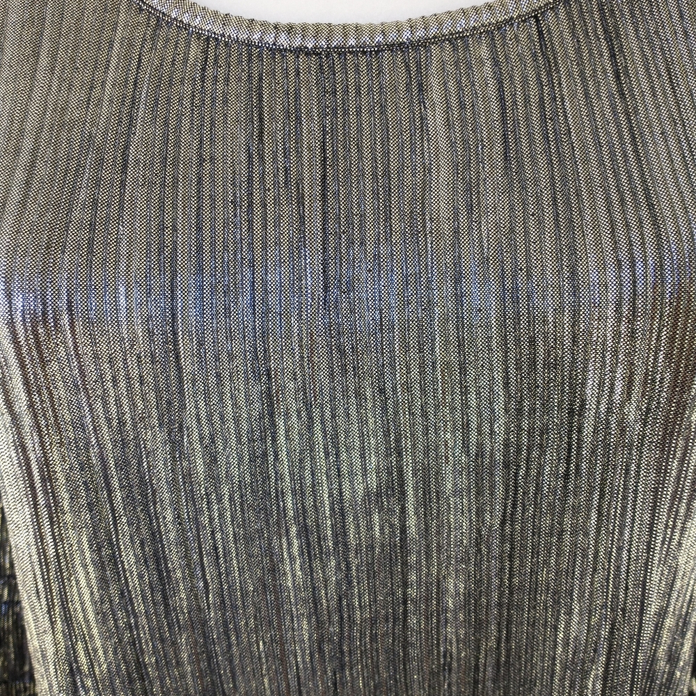 Est 1946 🟫 large long sleeves metallic silver/black - Picture 4 of 8